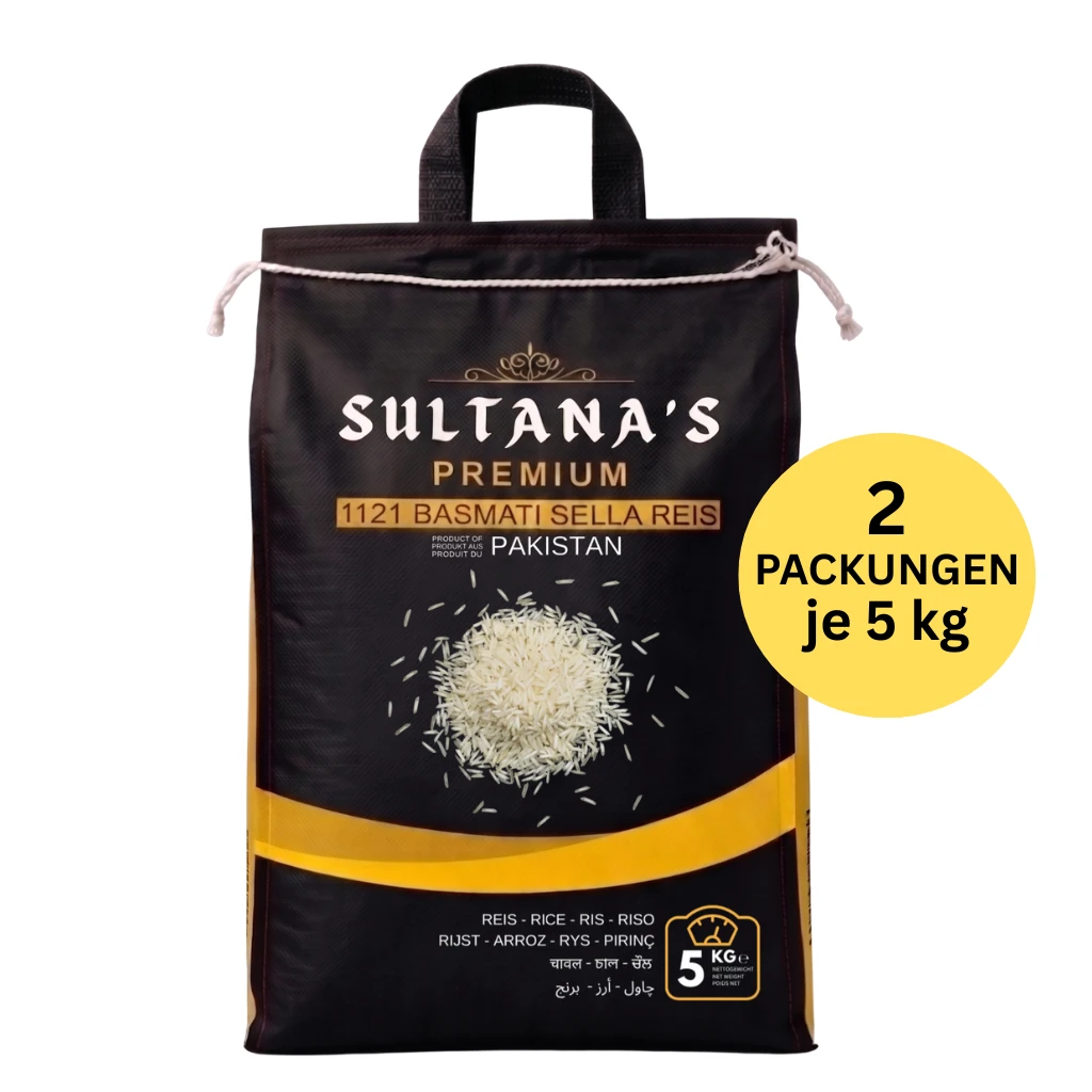 Basmati Sella Reis 10kg - 1121 Parboiled